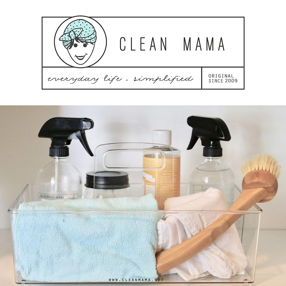 Organized Cleaning Supplies with Clean Mama