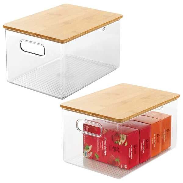 Functionality in Any Space: Storage Bins with Lids