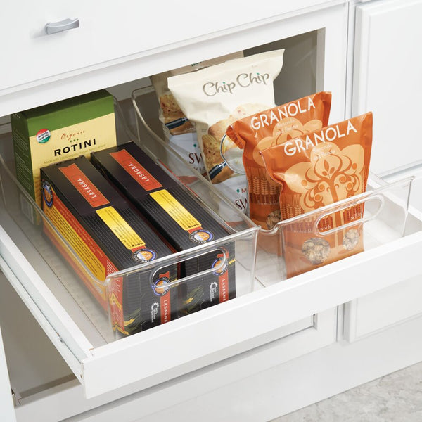 StorageMaid Stackable Storage Fridge Bins - Refrigerator Organizer