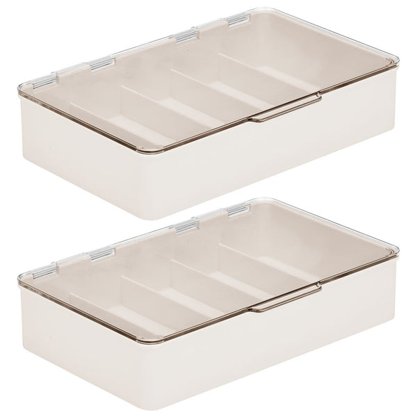 Functionality in Any Space: Storage Bins with Lids