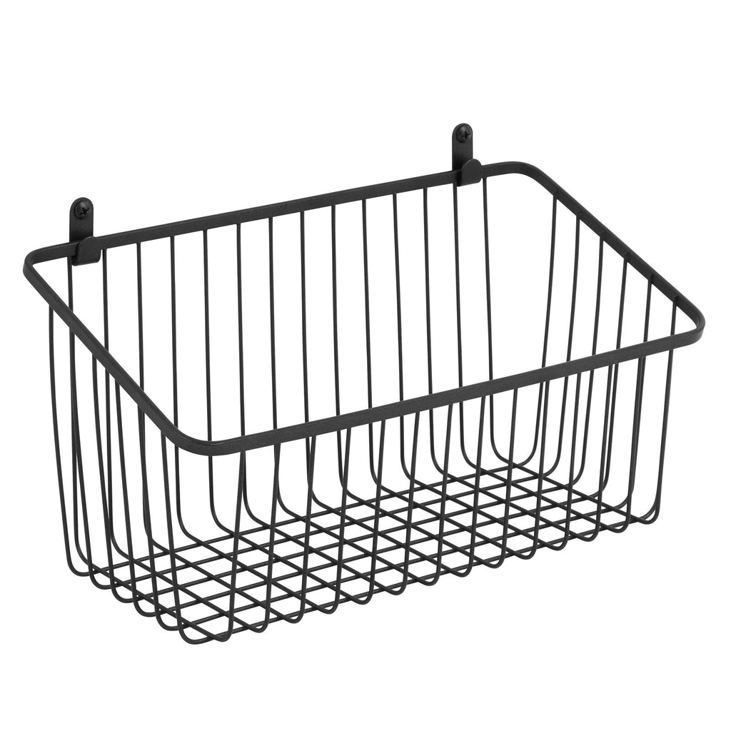 Wall Mount Wire Basket 12 X 6 X 6   1600 Square JPG 19250MDHS.PT11 1024x 