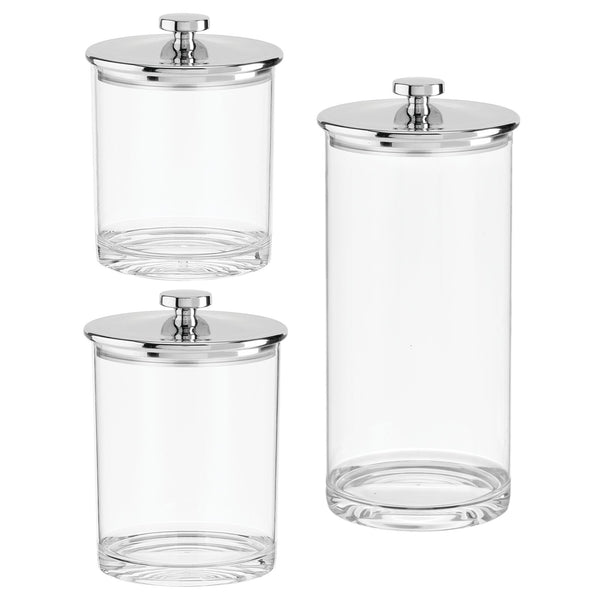 Pink Acrylic Canister Set