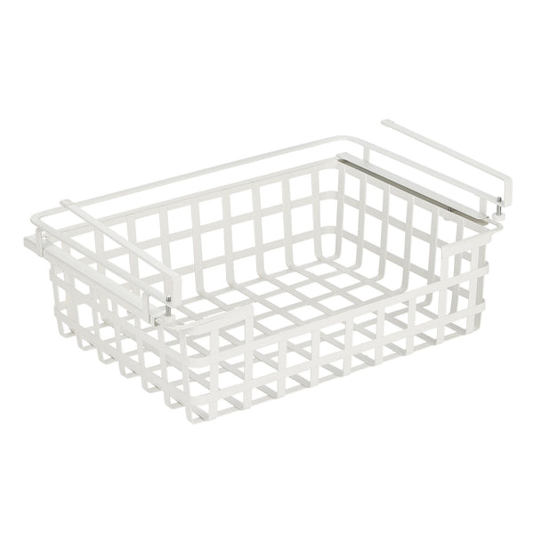 Nate Home by Nate Berkus 2-Tier Sliding Plastic Pull-Out Shallow Drawer  Organizer | 2 Bins, Kitchen Cabinet Organizer and Pantry Storage from  mDesign