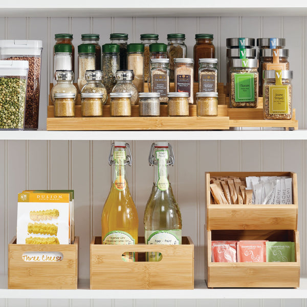 Pinnacle Cookery In-Drawer Bamboo Spice Rack – Pinnacle Cookery