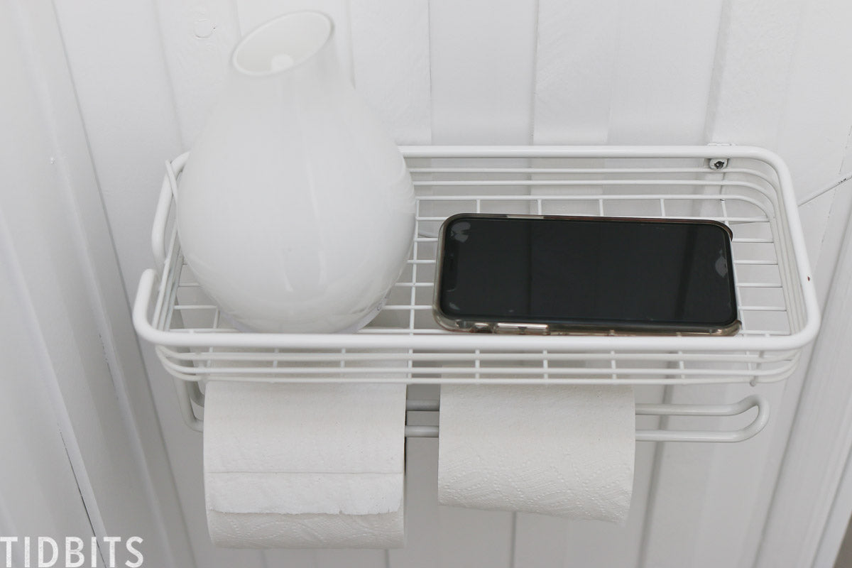 Tiny Home and RV Bathroom Organization - Tidbits