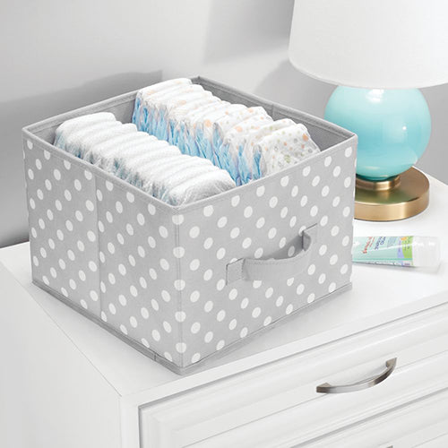 Fabric Storage Bin for Baby + Kids Closet