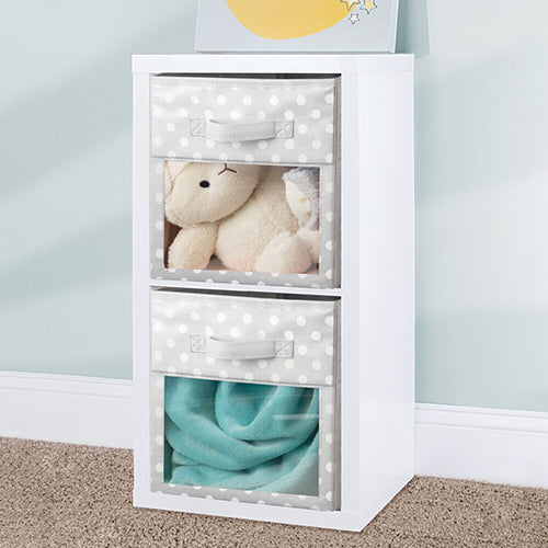 Kids Room Fabric Cube Storage Bin Closet Organizer