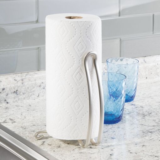 Kitchen Upright Plastic Paper Towel Tissue Holder Home Decor