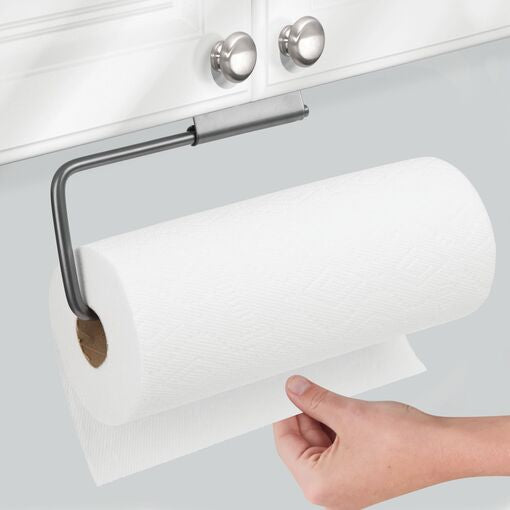 Mdesign Wall Mount / Under Cabinet Paper Towel Holder : Target