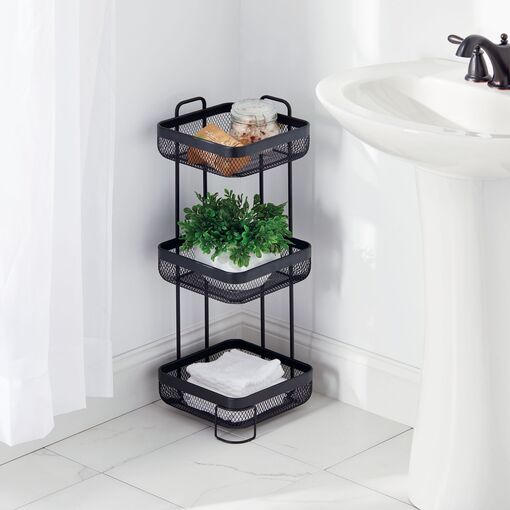 Home Essential Punch-Free Bathroom Organizer Shelf – Mavigadget