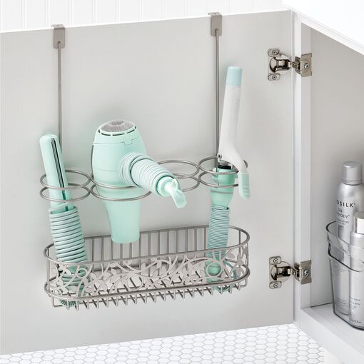 RKSTN Hair Tool Organizer, Bathroom Organizer for Hair Tools