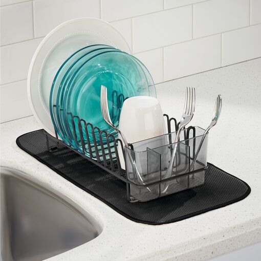 Madesmart Carbon Black Drying Stone Dish Rack by World Market