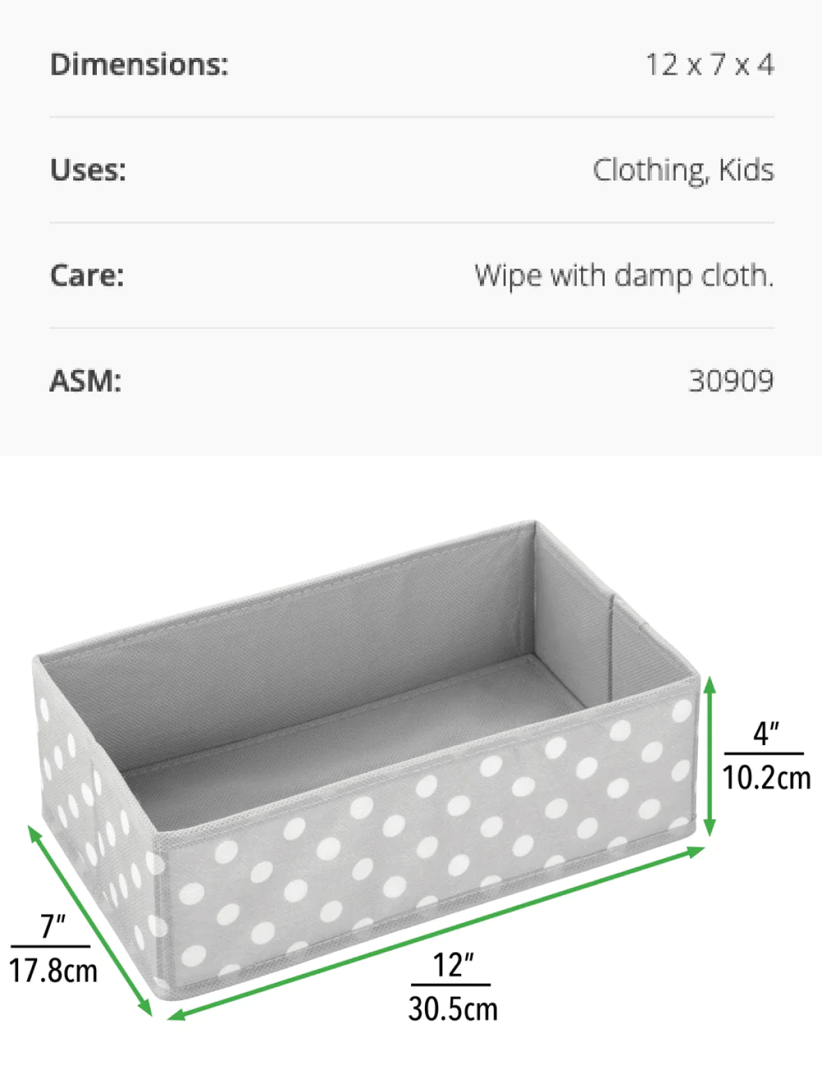 11-3/4 x 4-5/8 x 4-1/4 Parts Bin withFour Dividers | Quantity: 50 by Paper Mart, Size: 11 3/4 x 4 5/8 | Quantity of: 50, White