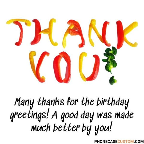 thank you for birthday wishes quotes