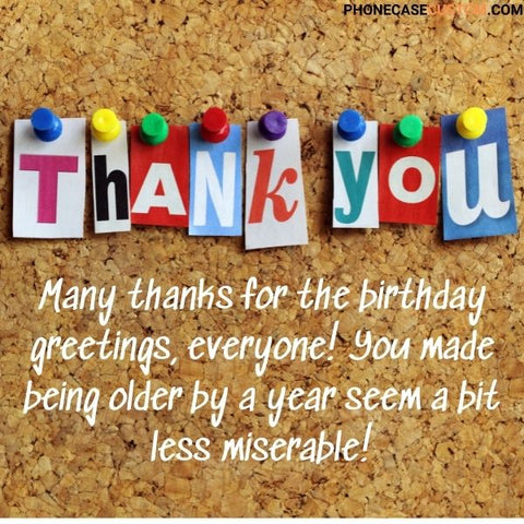 thank you for birthday wishes quotes