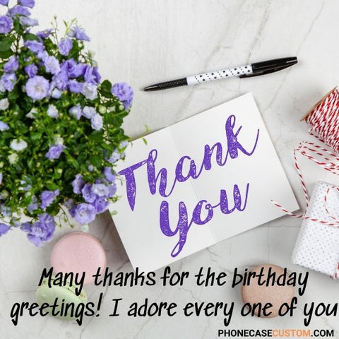 thank you for birthday wishes quotes