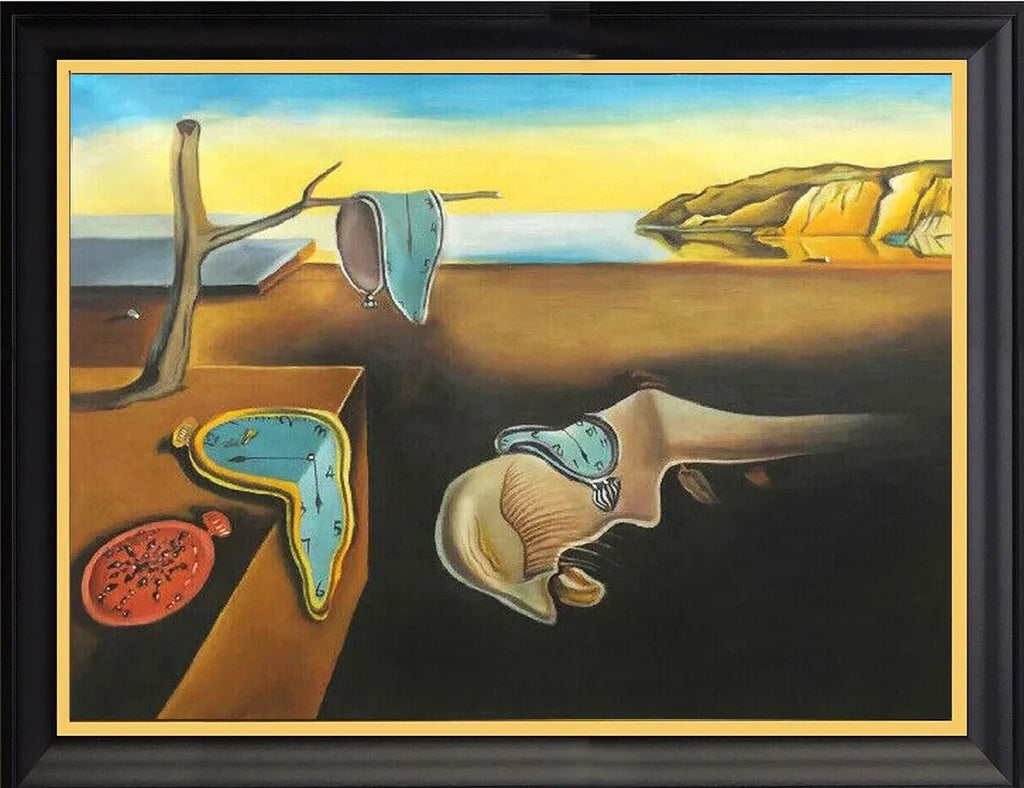 Painting: 'The Perspectives of Memory' by Surrealist artist Salvador Dalí.