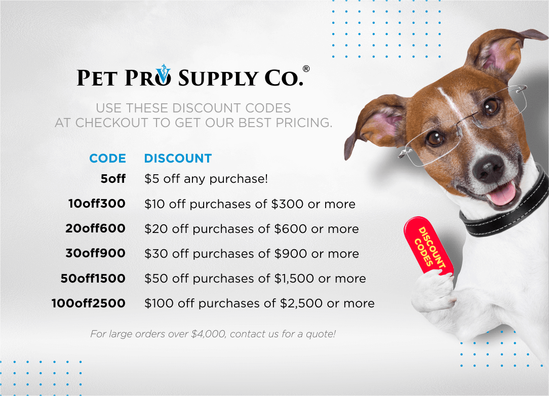 Discount Codes at Pet Pro Supply Co.