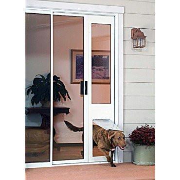 Automatic Electronic Pet Doors Or Traditional Flap Pet Door