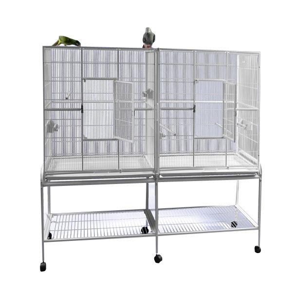AE Double Flight Cage with Divider