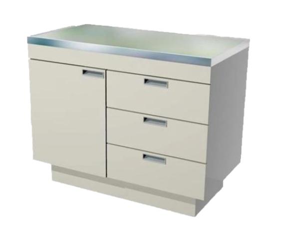 DRE Millwork Cabinet Style Veterinary Examination Table