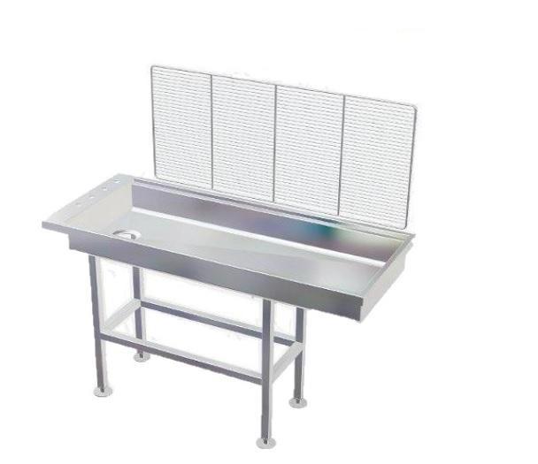 DRE Stainless Steel Professional Veterinary Wet Table