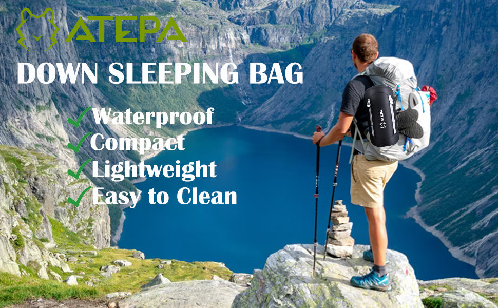 ATEPA DENALI 520 Down Sleeping Bag-Mummy