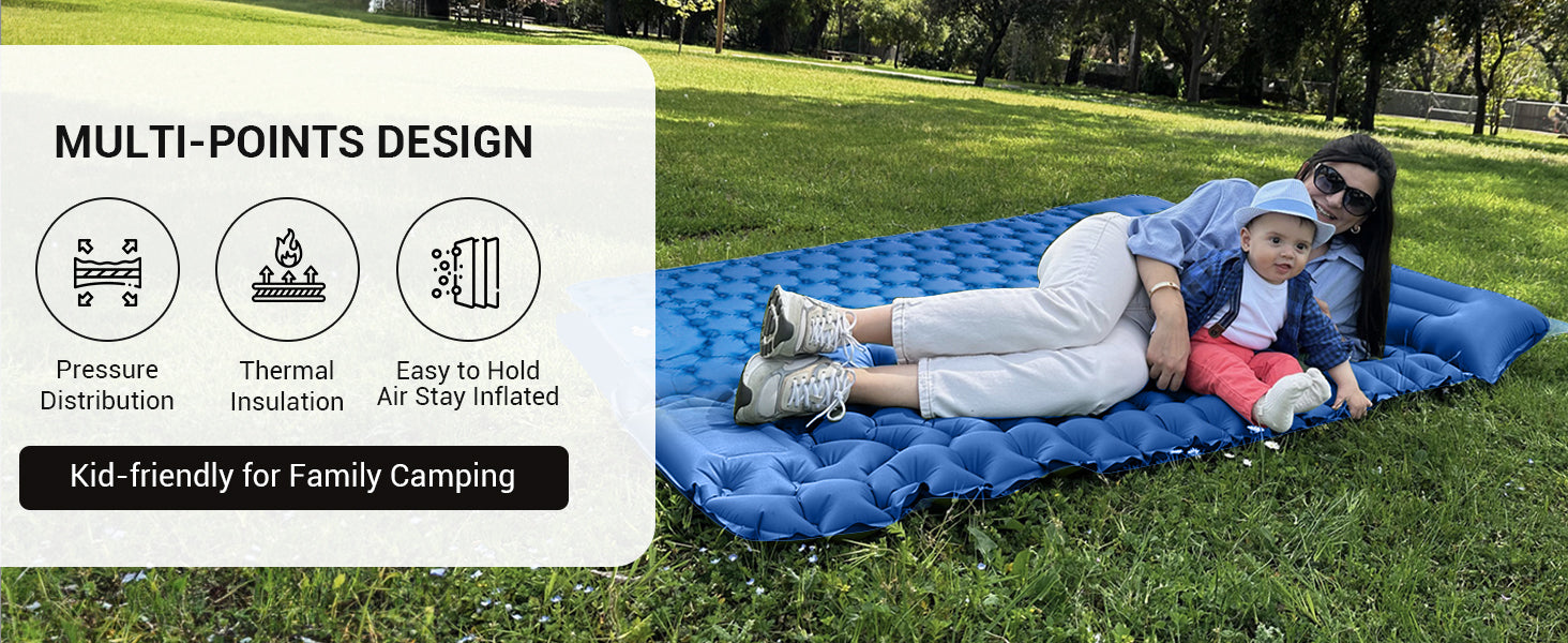 KingCamp COMFORT DUO 9 Double Air Pad