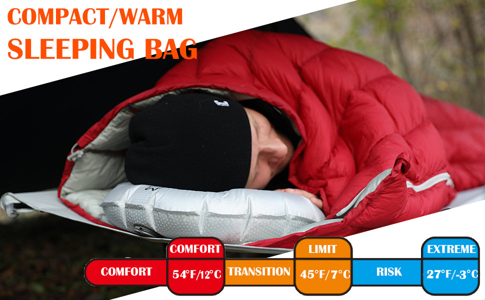 ATEPA VOLCANIC ROCK 240 3 in 1 Duck Down Sleeping Bag