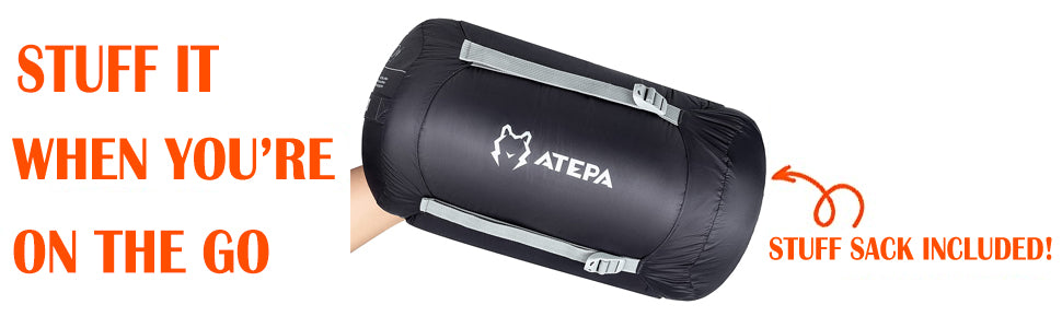 ATEPA DENALI 520 Down Sleeping Bag-Mummy