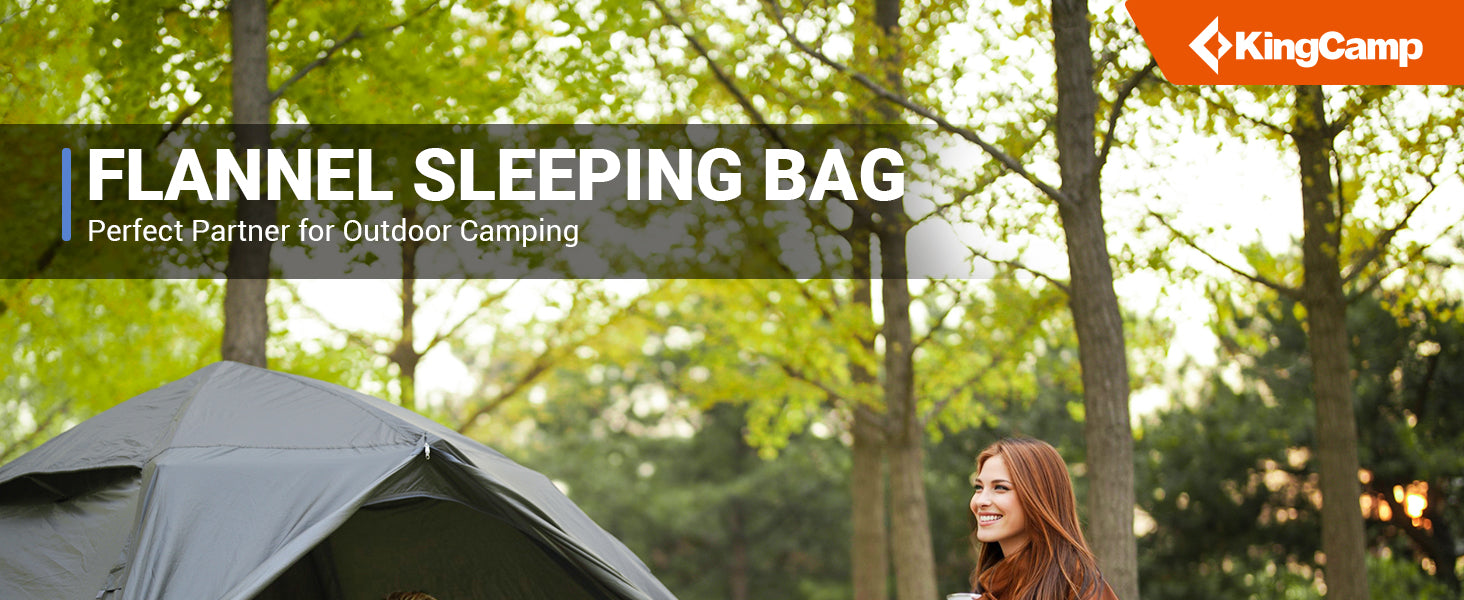 KingCamp FREESPACE 250 3-Season Plus Size Camping Sleeping Bag