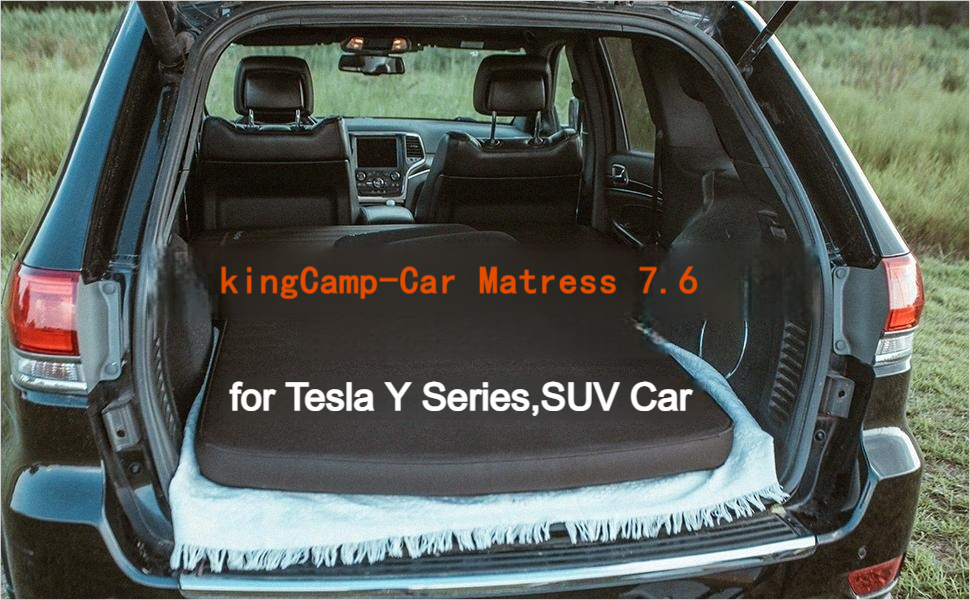 KingCamp Car Matress 7.6 for Tesla Y Series, SUV Car