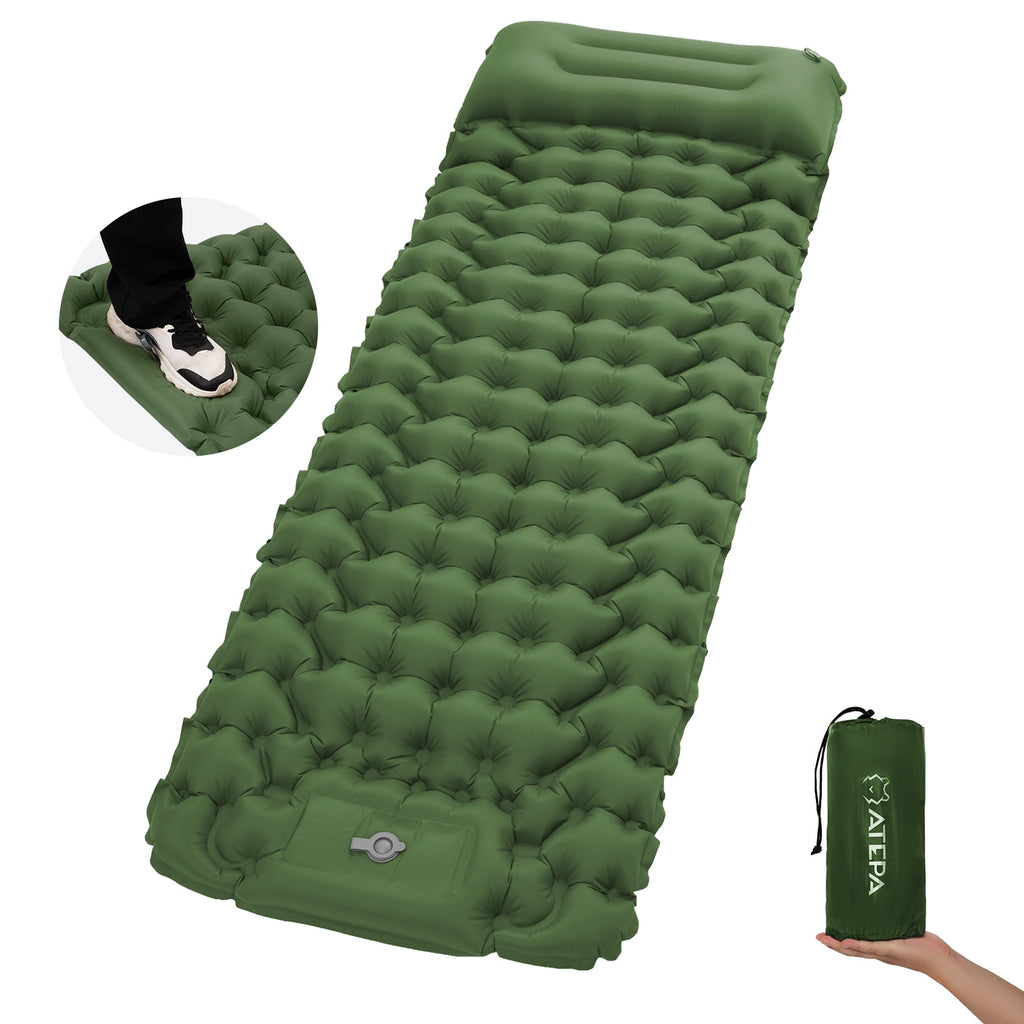 ATEPA DELUXE 7 Single Air Pad Camping Mattress