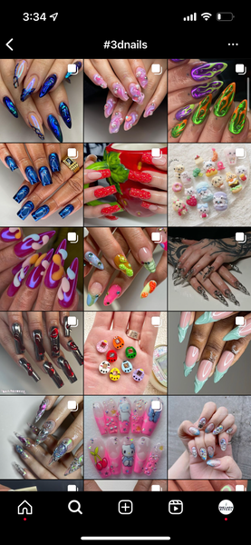 nail art hashtag on instagram