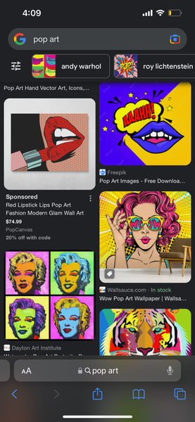 pop art image search results