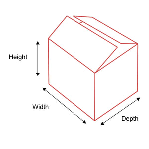 Single Walled Box Dimensions