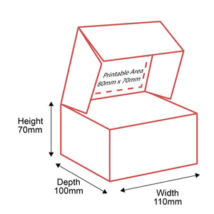 Small Parcel Boxes - 110x100x70mm - Inside Dimensions