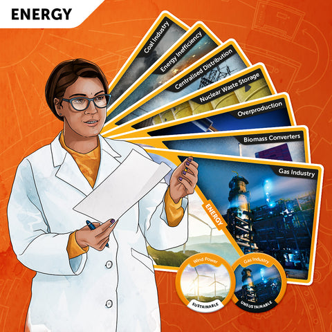 The Climatologist and Energy cards