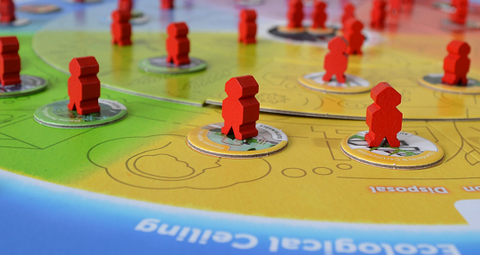 People on the Earth Rising prototype board