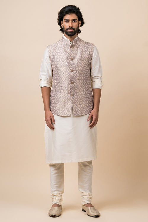 Buy Jompers Men Maroon-Coloured & Black Woven Design Nehru Jacket Online at  Best Price | Distacart