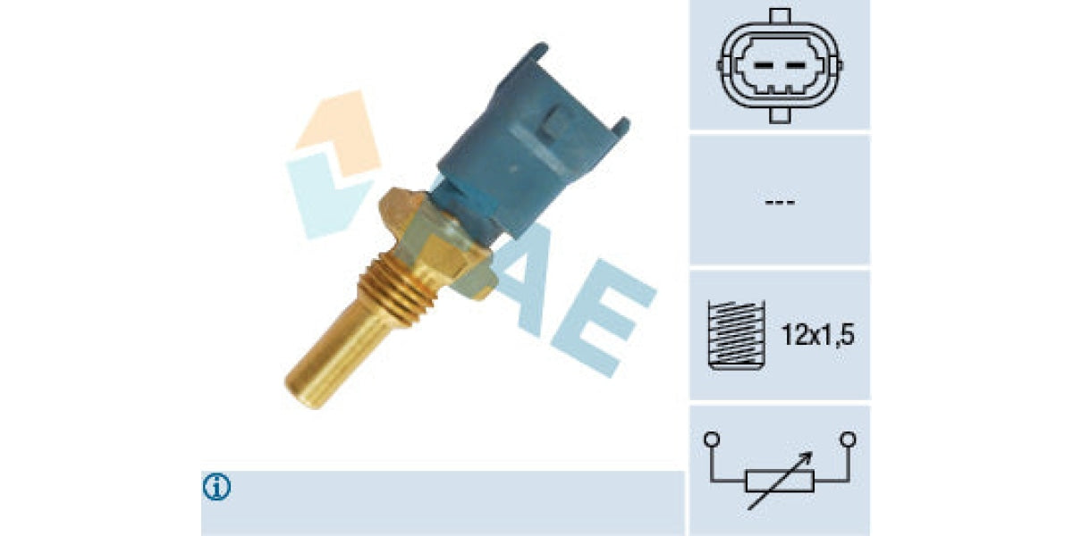 Temperature Switch 3Pin M12X1.5 Alfa 145 146 156 Fiat Palio Siena