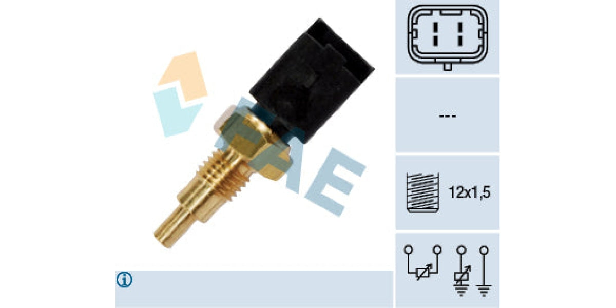 Temperature Switch 3Pin M12X1.5 Alfa 145 146 156 Fiat Palio Siena