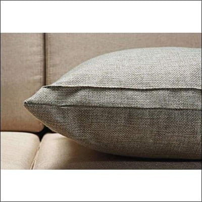 Linen Beige Throw Pillow Covers (4 Colors)