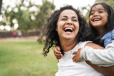 mother and daughter