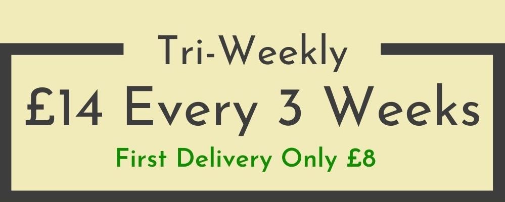 tri-weekly subscription boxes