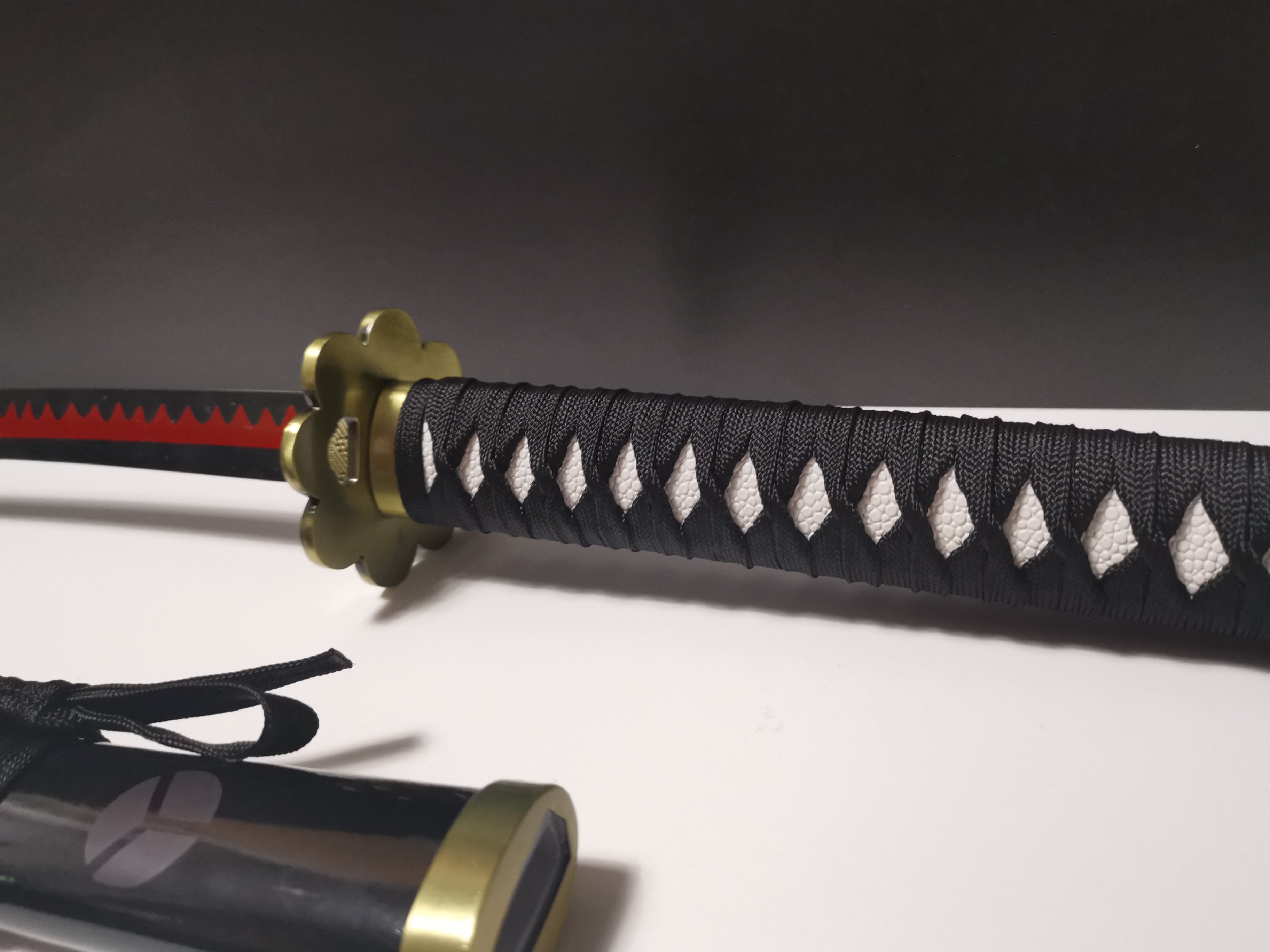 Katana Zoro Sword Shusui Saber Roronoa Zoro Sword Display Blade Metal Not  Sharpened -  Norway