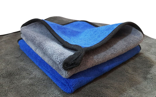 800 GSM Dual sided coral fleece thick & plush microfiber towel -1 pc – sobby