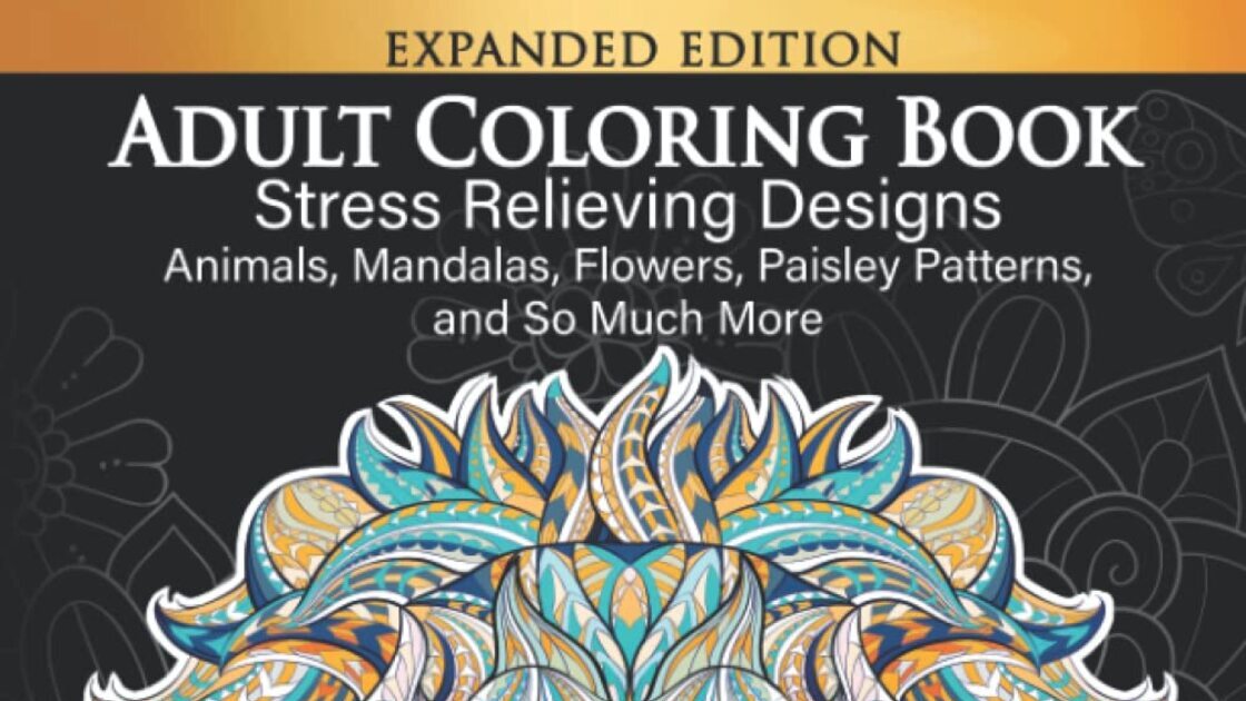 adult colouring book