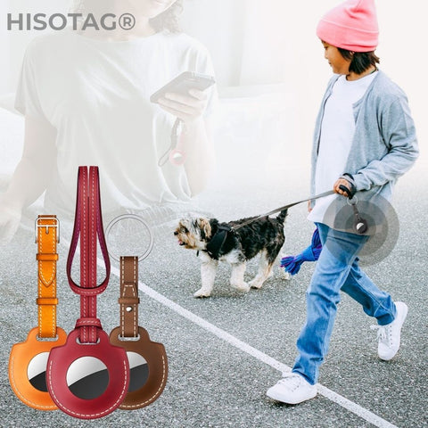 boy and dog outside using hisotag