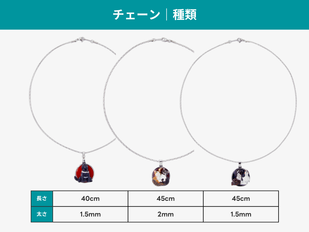 チェーン種類